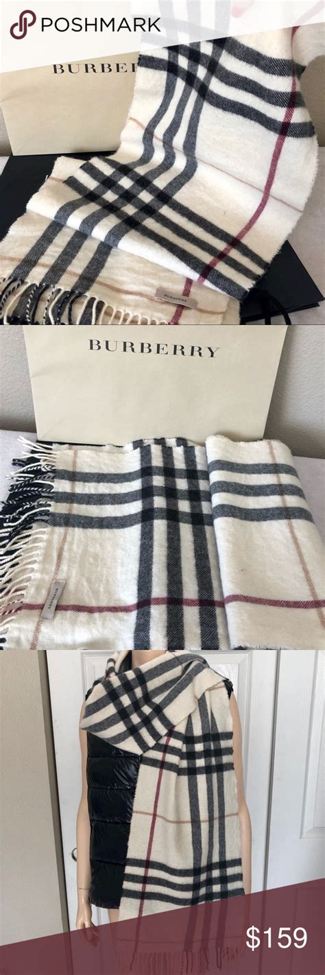 is the classic burberry scarf really the original look|Burberry scarf large check classic.